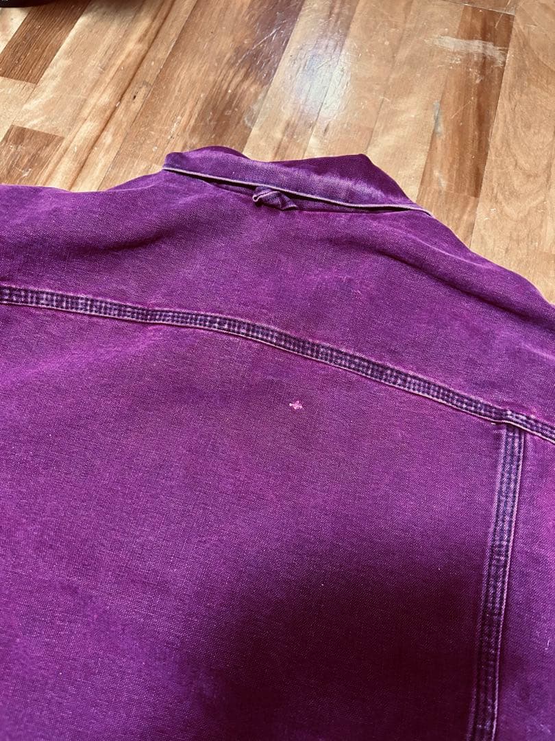 90s カーハート トラッカージャケット jb181 ワインレッド XL