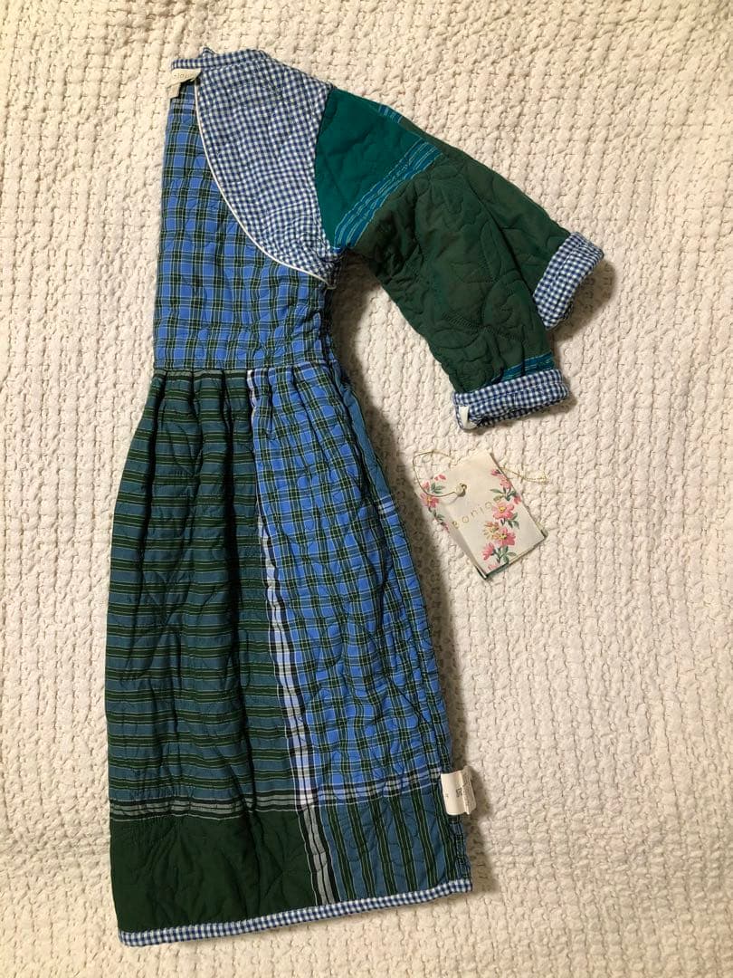 bonjour diary キルティングコートワンピース6 Y