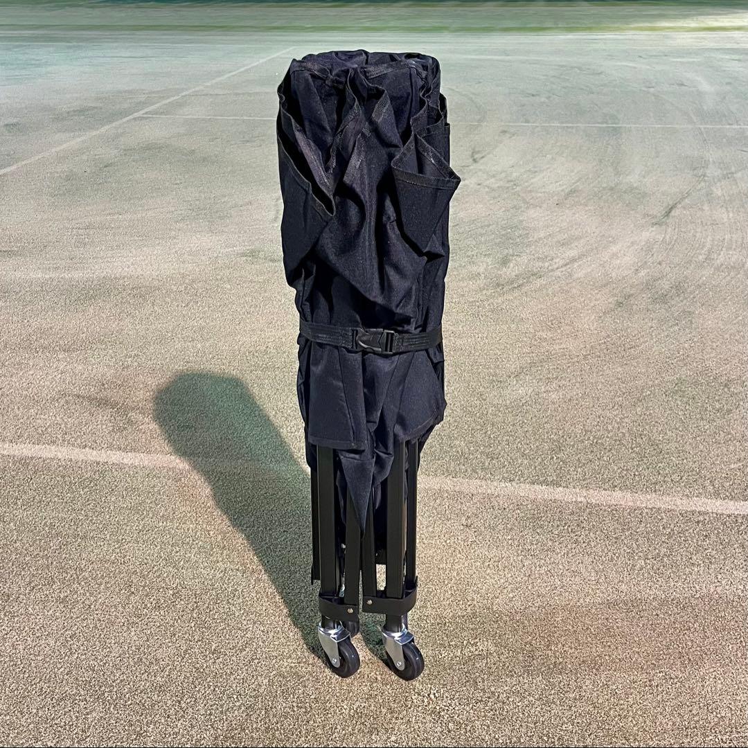 折りたたみ式　バレーボールカート　ポータブルバスケット　ボールカゴ　バスケ