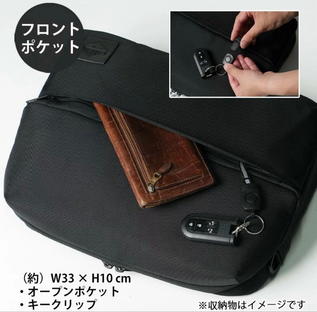 新品 SIMCLEAR TSUNAGU BAG SWIFT A4ショルダーバッグ
