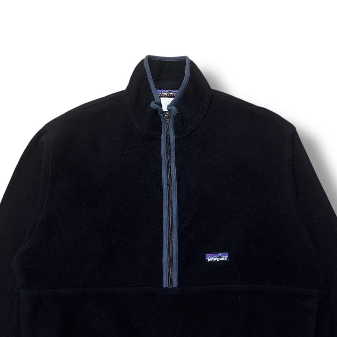 美品 L 黒 90s Patagonia マースピアル パタゴニア スナップT