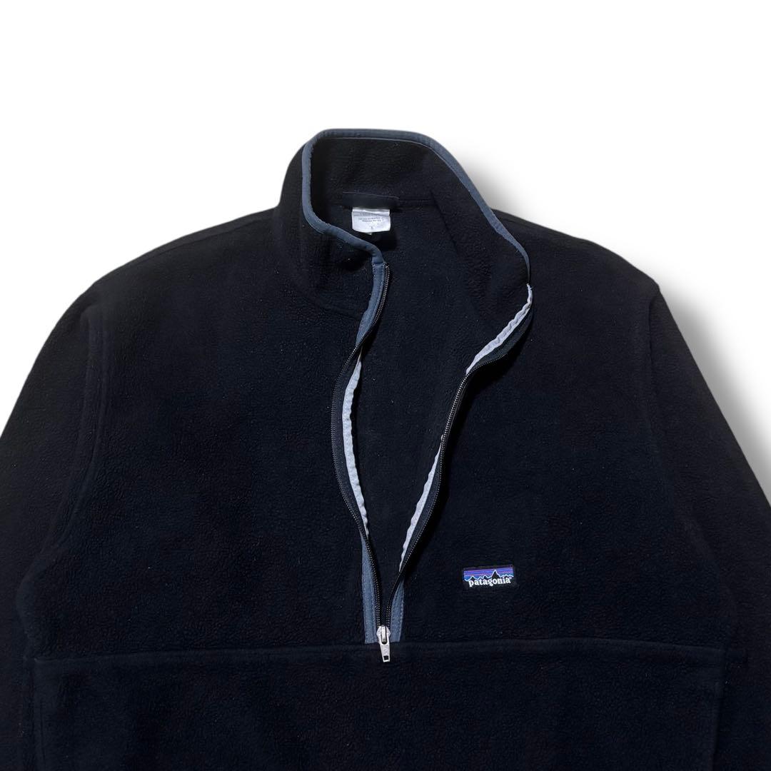 美品 L 黒 90s Patagonia マースピアル パタゴニア スナップT