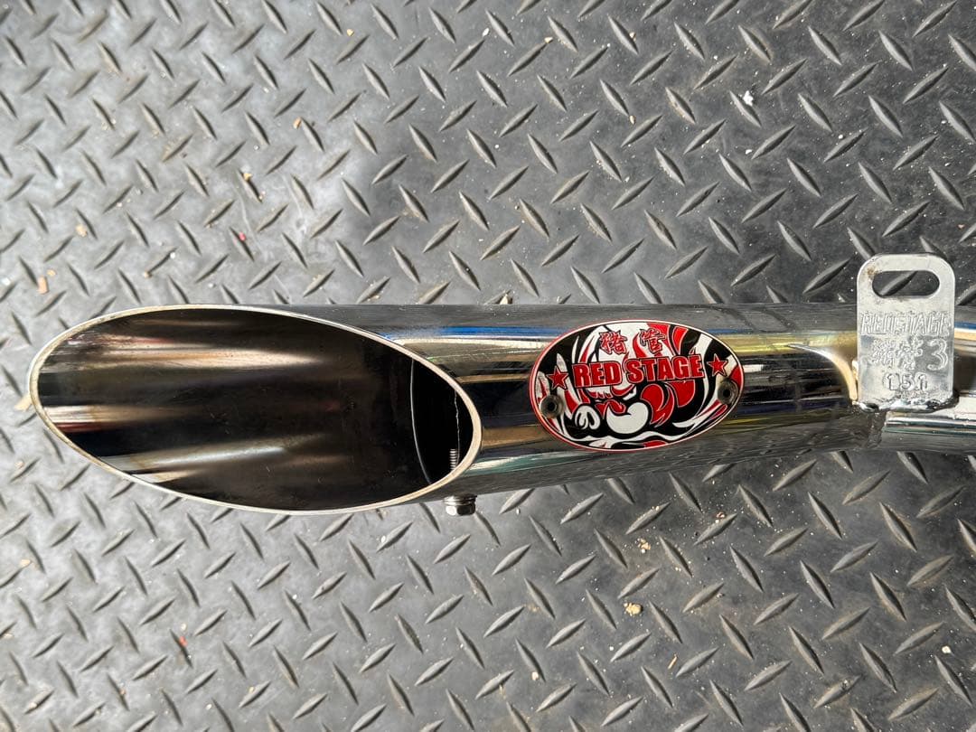 gs400 RED STAGE イノカン3 へこみ無し　小傷あり