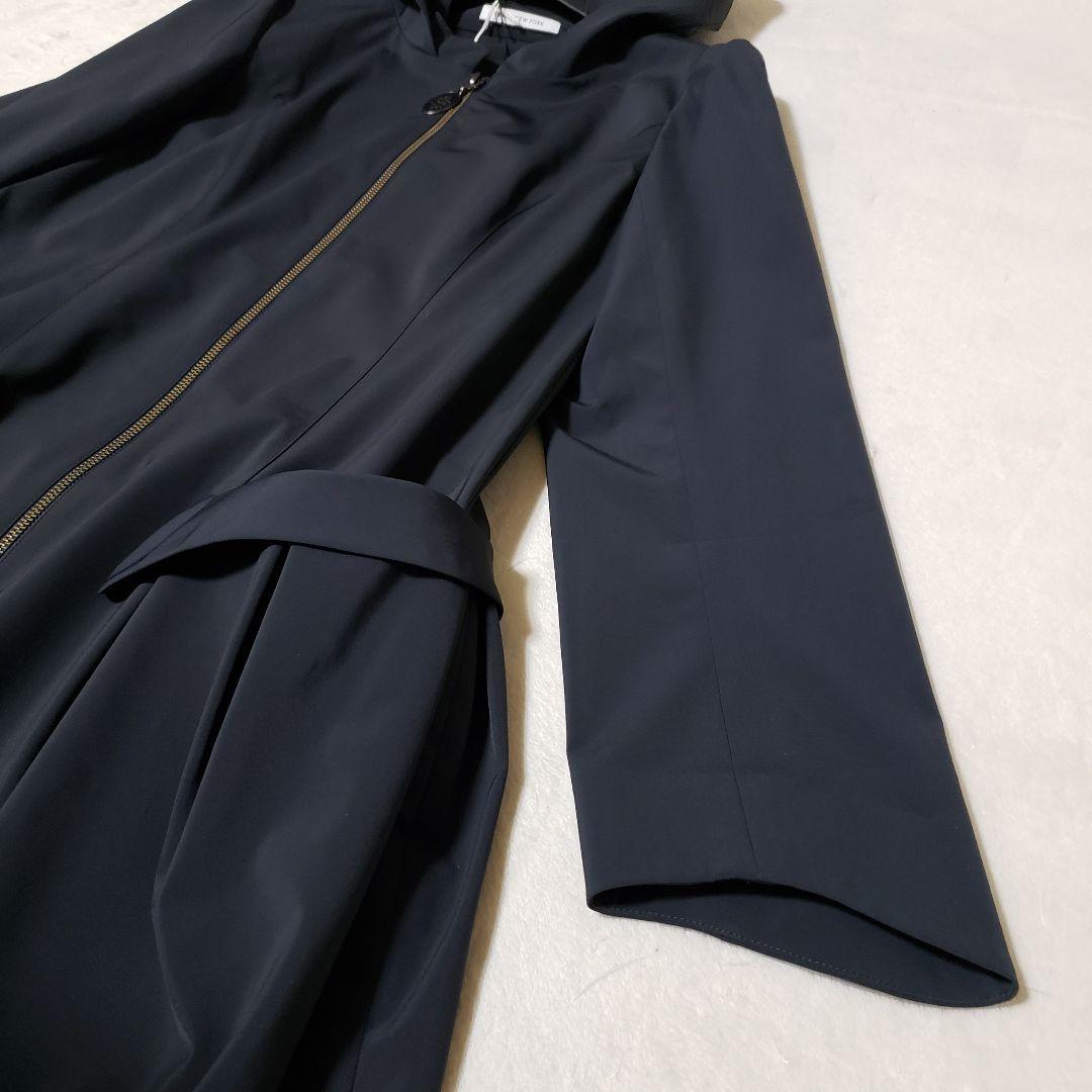 FOXY NEW YORK レイニーコクーン　フーデッドコート　ロングコート