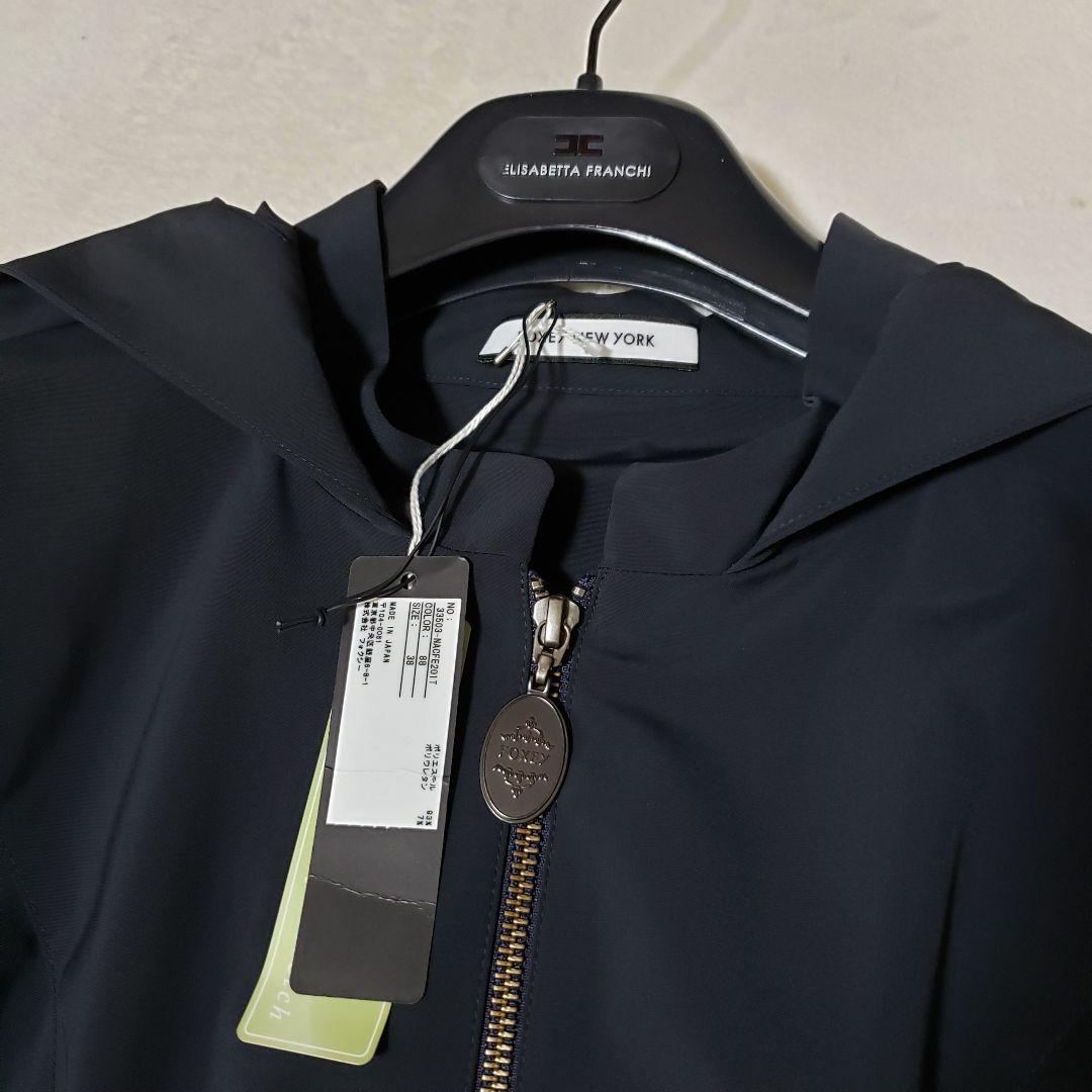 FOXY NEW YORK レイニーコクーン　フーデッドコート　ロングコート