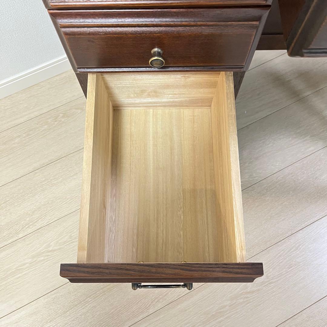 (つ14)ミラーデスク コンパクトドレッサー アトランタライティングビューロー