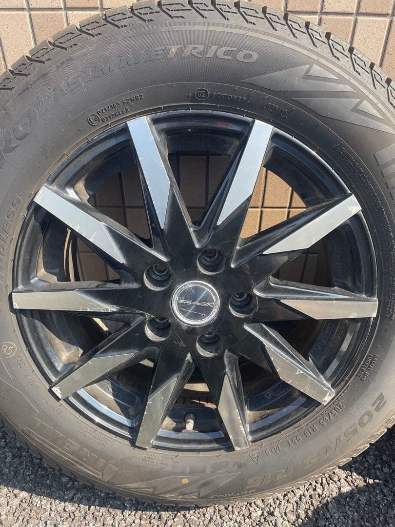 UKE 【バリ溝】SMACKエンケイホイール 16インチ CX-3など