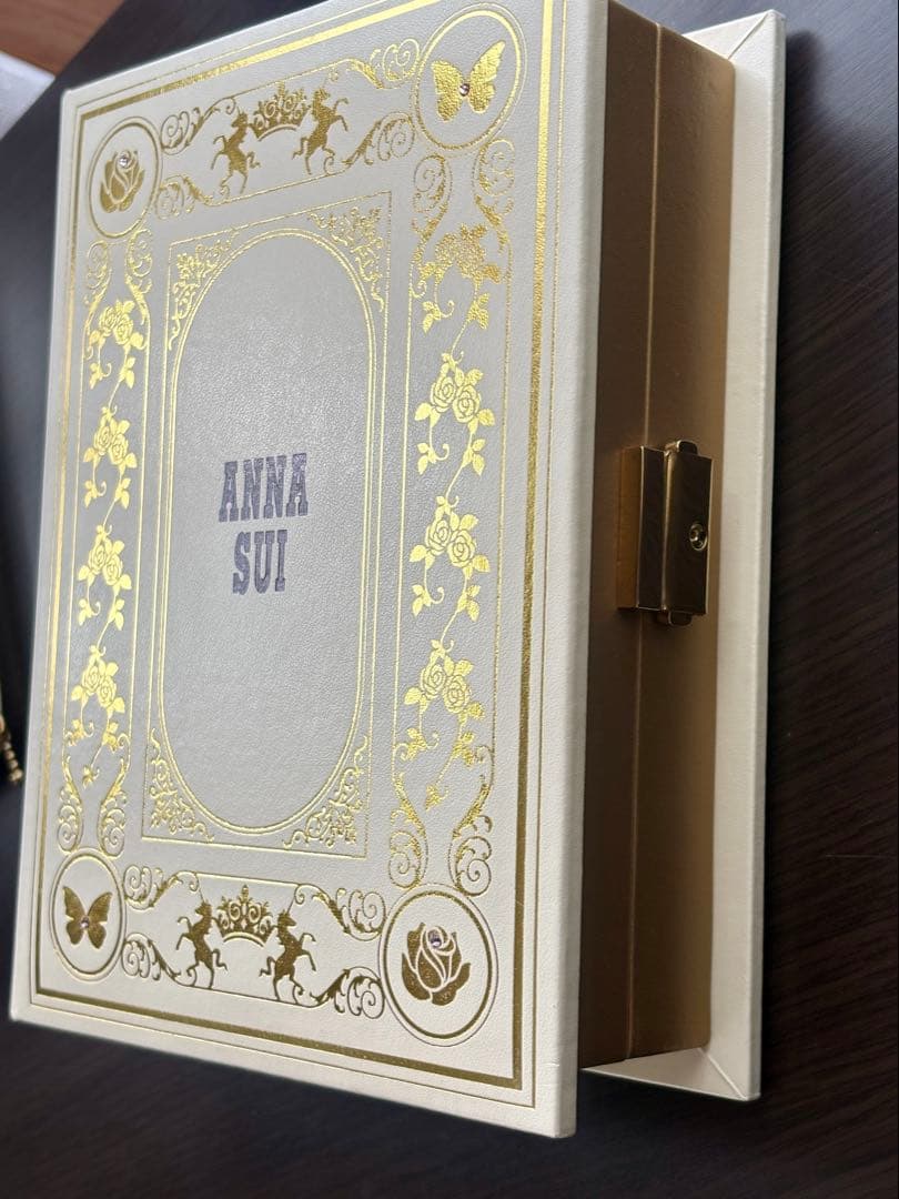 a*e様 美品 ANNA SUI アナスイ ブック型ジュエリーボックス アクセサ