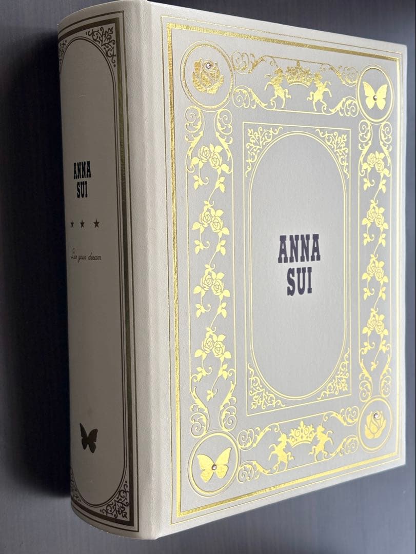 a*e様 美品 ANNA SUI アナスイ ブック型ジュエリーボックス アクセサ