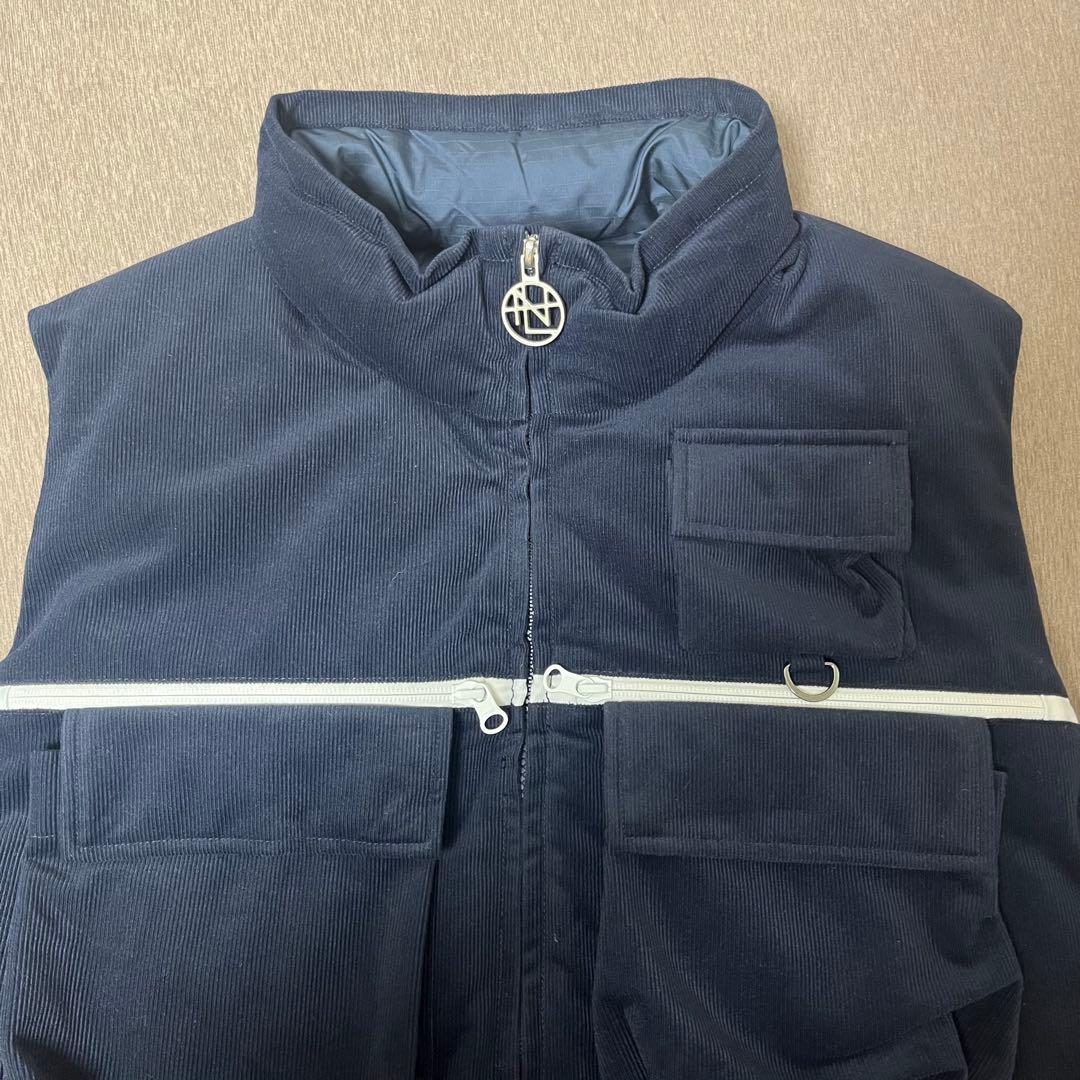 美品 nanamica ダウンベスト ナナミカ ダウンジャケット