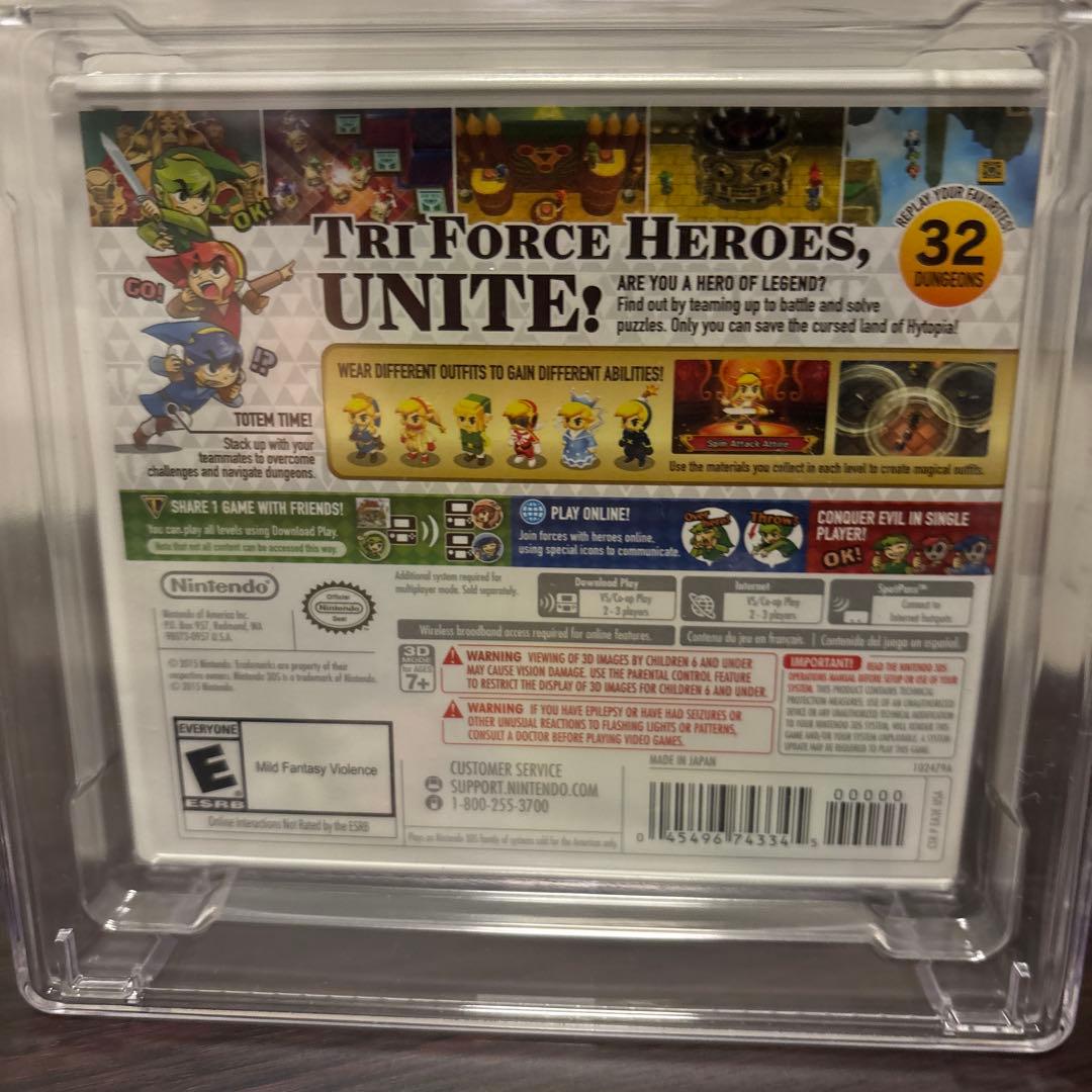 新品The Legend of Zelda: Tri Force Heroes