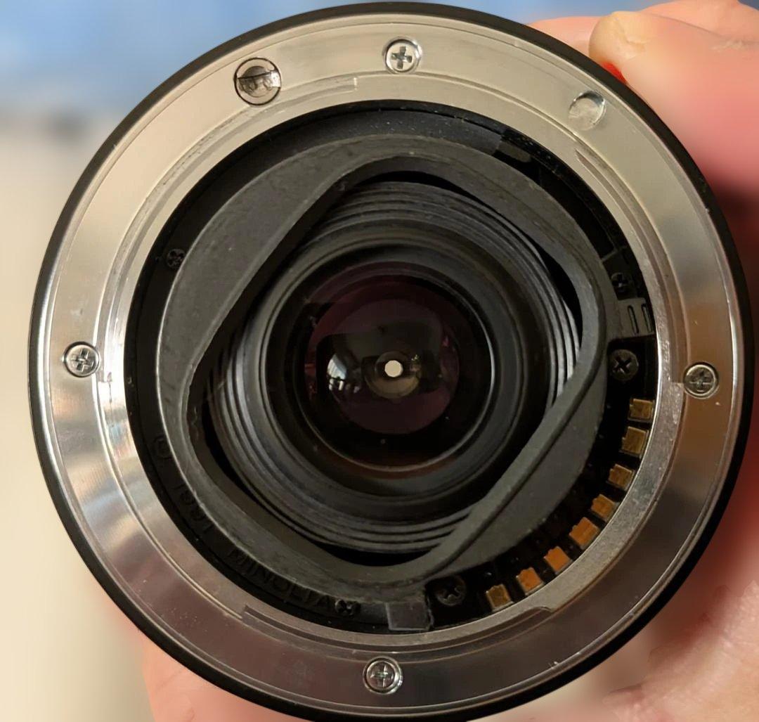 レア！MINOLTA 専用ハンドストラップ ミノルタ α9xi xiレンズ3本付