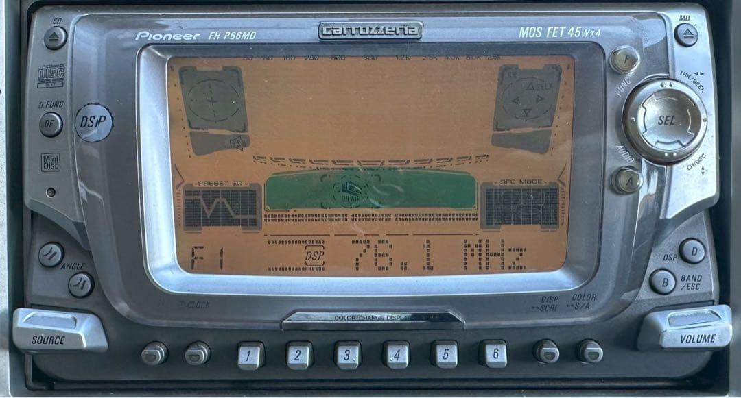 カーオーディオ FH-P66MD PIONEER S/NO:ULJJ503130JP