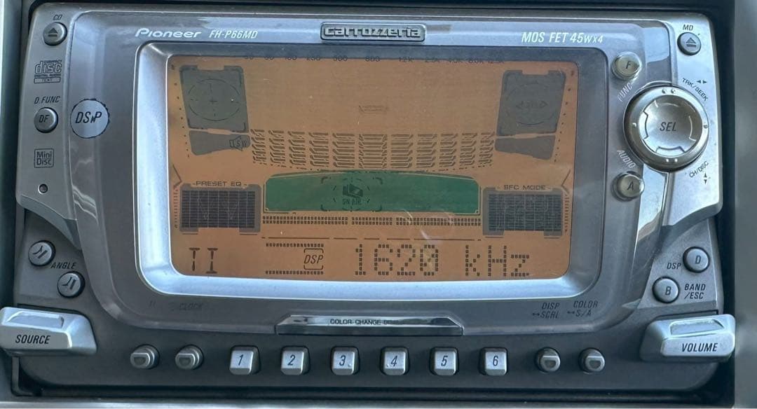 カーオーディオ FH-P66MD PIONEER S/NO:ULJJ503130JP