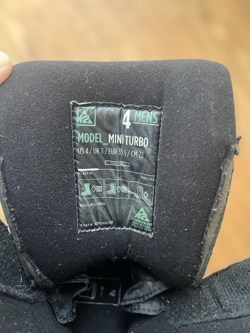 CAPITA 125cm スノーボード,K2バインディング&ブーツ 3点セット