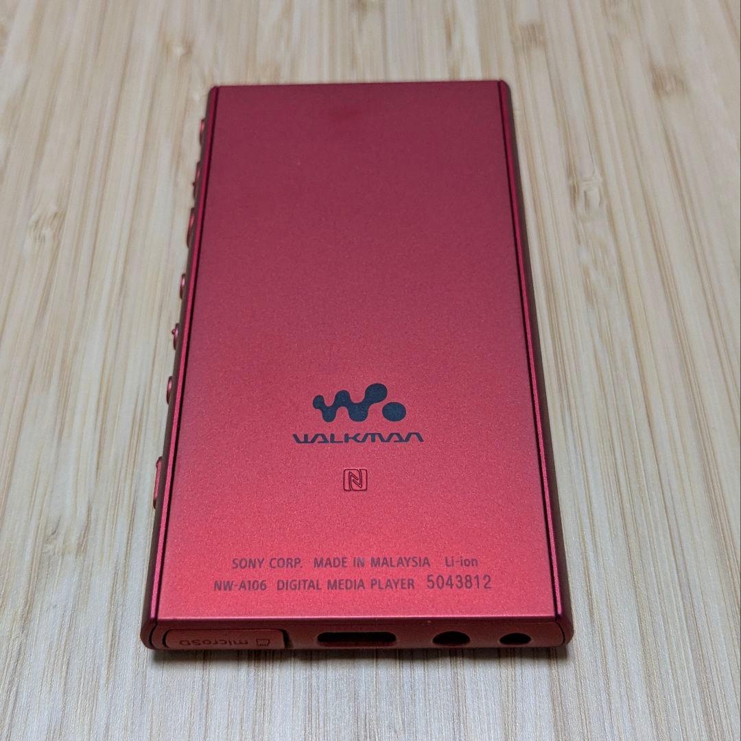 SONY デジタルオーディオプレーヤー NW-A100シリーズ（NW-A106）