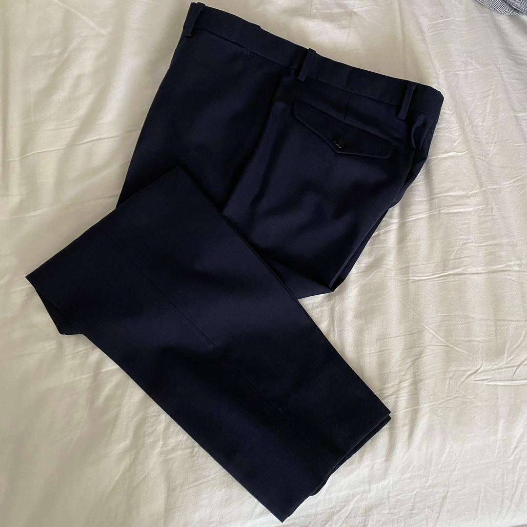 【ザスーツカンパニー】スリーピース セットアップ スーツ ネイビー