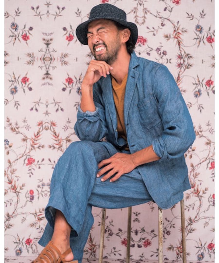 未使用品✴︎45r インディゴブレードハット