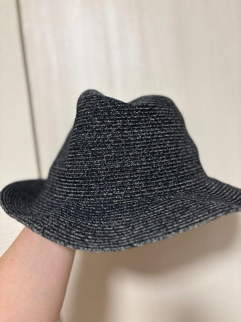 未使用品✴︎45r インディゴブレードハット