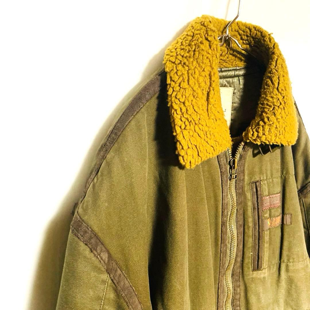 カールヘルム B-3 フライトジャケット Mサイズ ボア エアフォース フェード