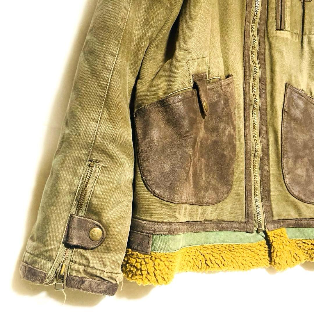 カールヘルム B-3 フライトジャケット Mサイズ ボア エアフォース フェード