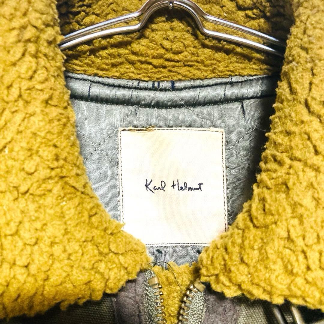 カールヘルム B-3 フライトジャケット Mサイズ ボア エアフォース フェード