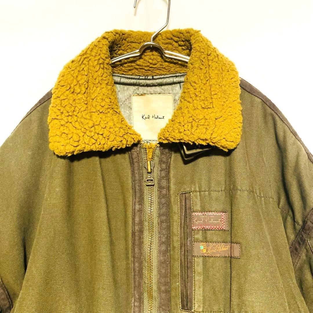 カールヘルム B-3 フライトジャケット Mサイズ ボア エアフォース フェード