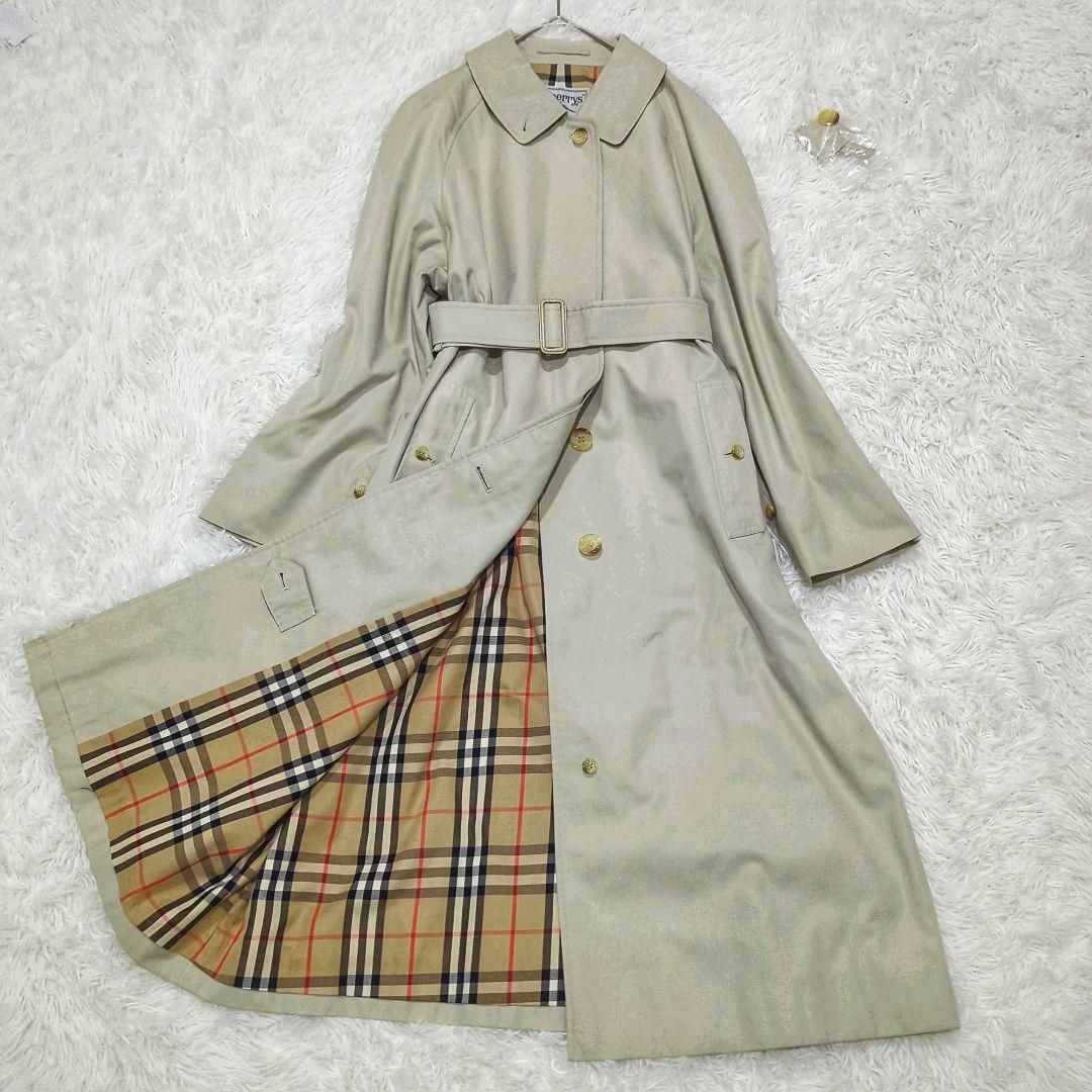 BURBERRY チェスターコート 未使用ベルト ノバチェック 11AR