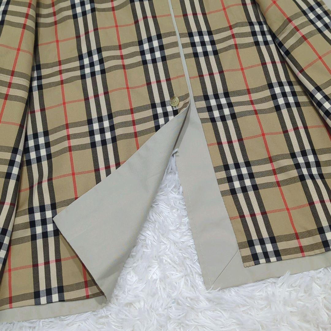 BURBERRY チェスターコート 未使用ベルト ノバチェック 11AR