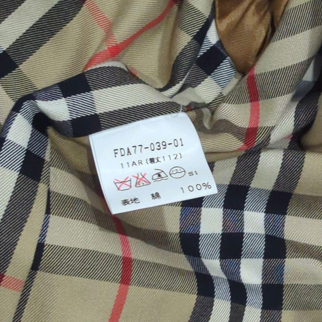 BURBERRY チェスターコート 未使用ベルト ノバチェック 11AR