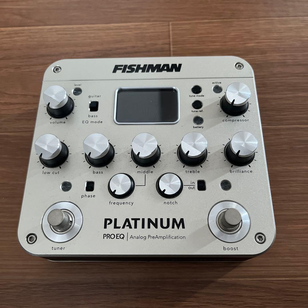 配信機器・PA機器・レコーディング機器 FISHMAN PLATINUM PRO EQ