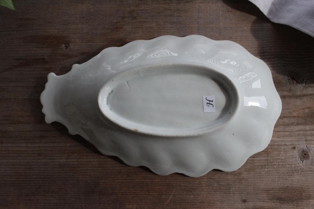 【H】シェル型ラヴィエプレート/フランスアンティーク食器