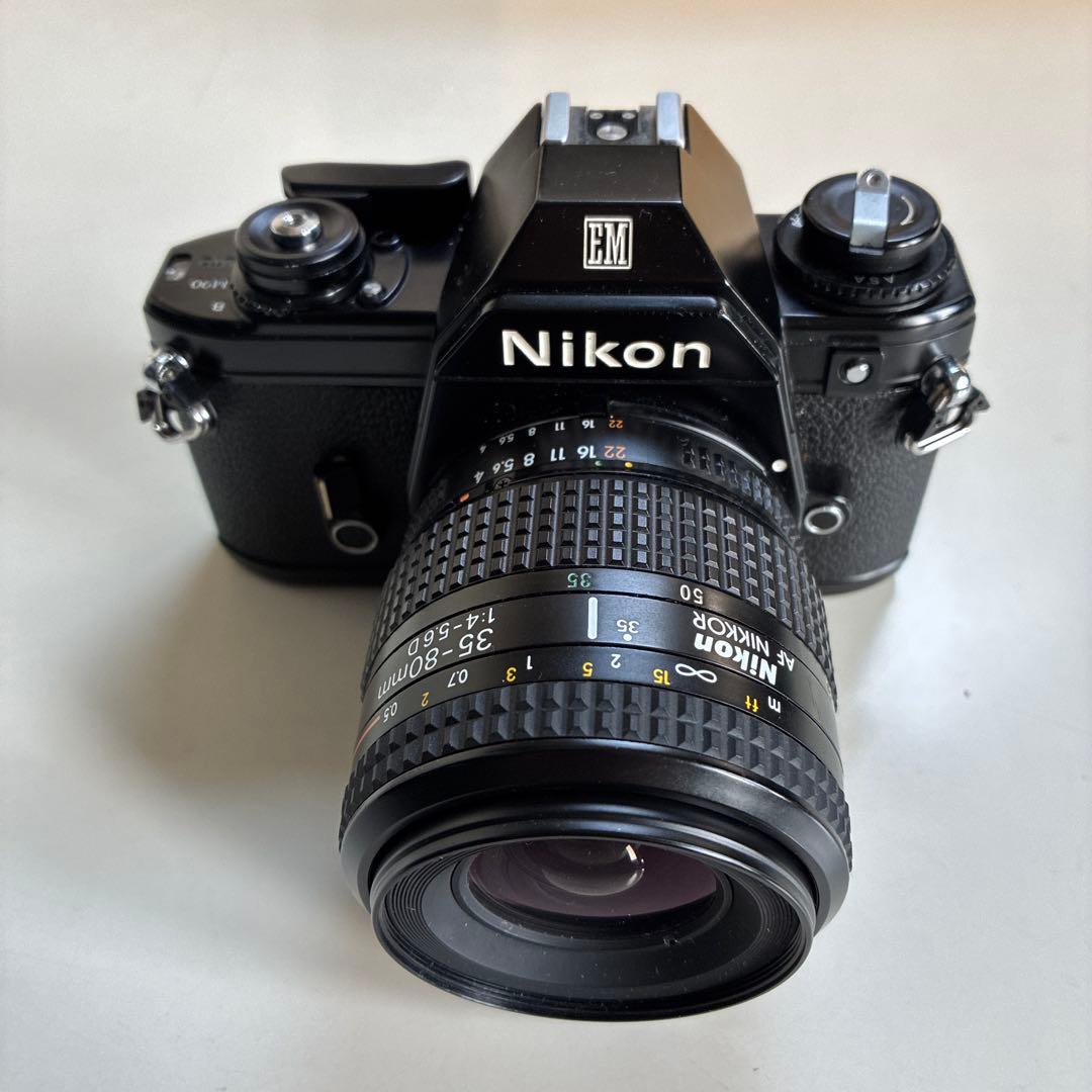 美品◽️Nikon EM 一眼レフカメラ レンズ付き NIKKOR 35-80mm
