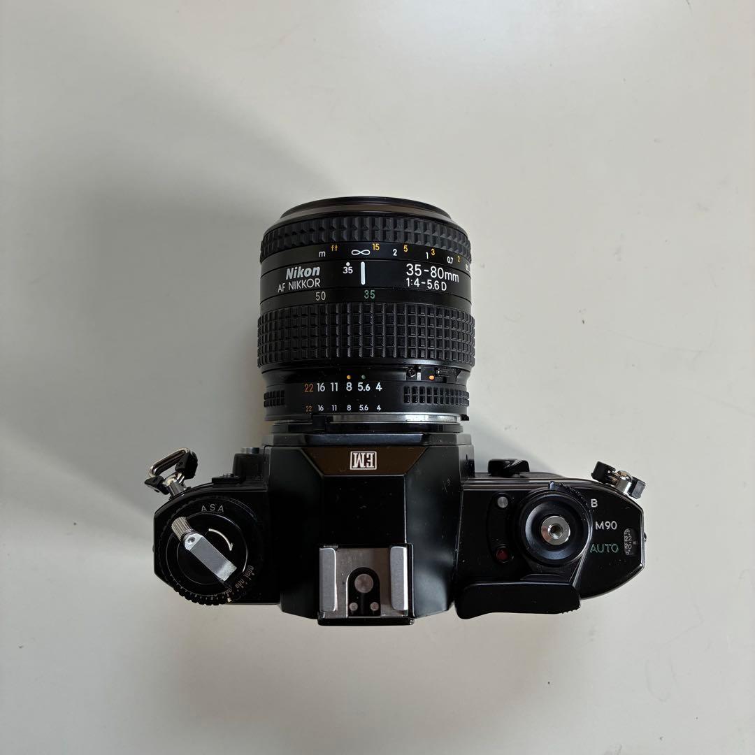 美品◽️Nikon EM 一眼レフカメラ レンズ付き NIKKOR 35-80mm