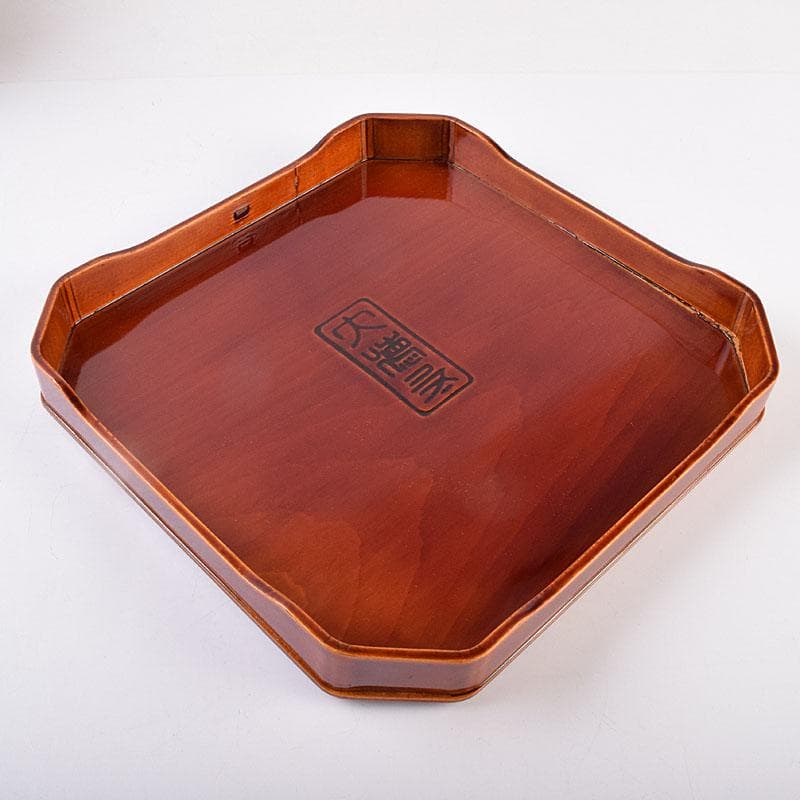 塗師　木村表恵作　木製漆器　大徳寺重　四方五段重箱　共箱　V　R8911H