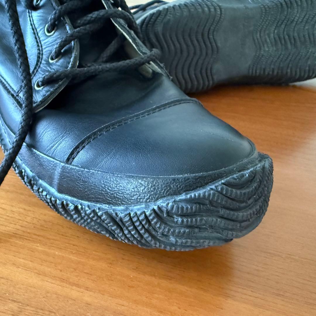 SHUNSUKE　スピングルムーブ スムースレザー ミリタリーブーツ