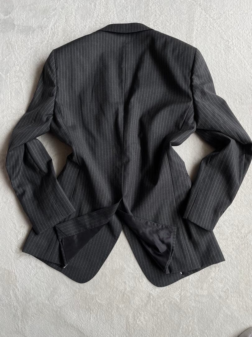 エンポリオアルマーニ　スーツセット　ストライプ柄　グレー　46（M）　2B 良品