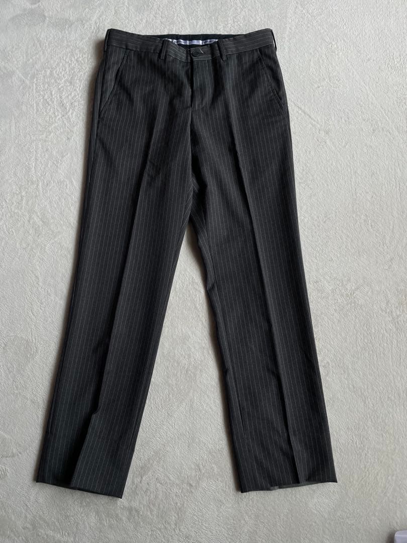 エンポリオアルマーニ　スーツセット　ストライプ柄　グレー　46（M）　2B 良品