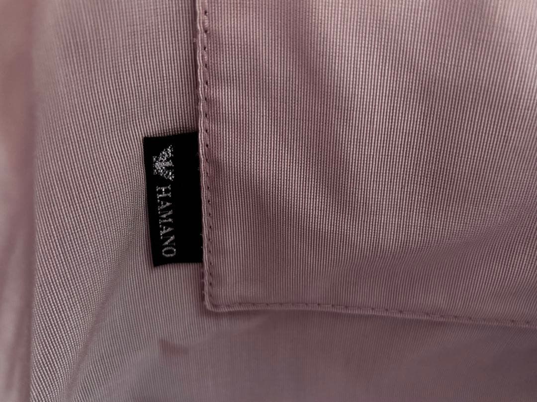 HAMANO 濱野皮革工藝 トート ピンクベージュ系 保存袋付き