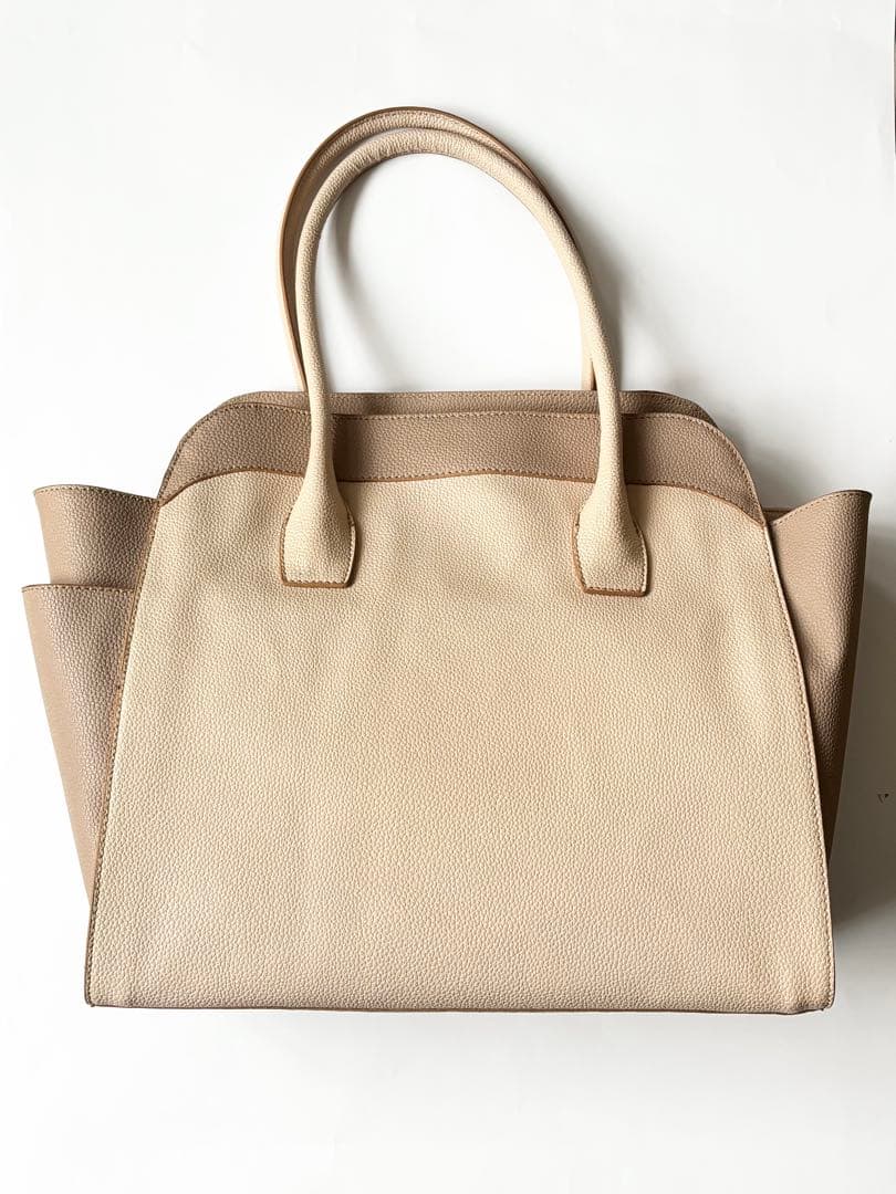 HAMANO 濱野皮革工藝 トート ピンクベージュ系 保存袋付き