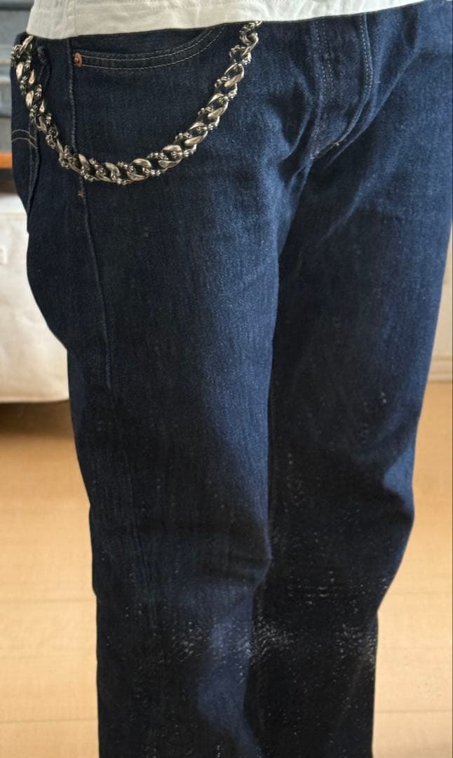 クロムハーツ 1クリップ ファンシー ウォレットチェーン ショート インボイス付