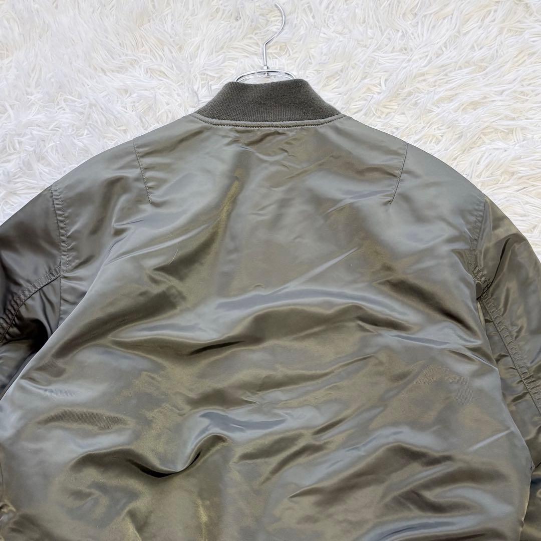 アルファインダストリーズ MA-1 フライトジャケット カーキグリーン S