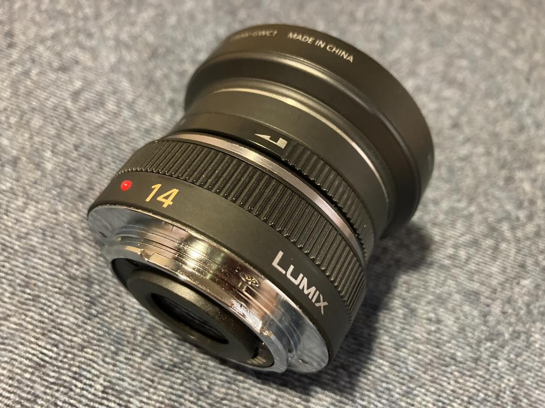 パナソニック LUMIX G 14mm/f2.5+ワイコン DMW-GWC1