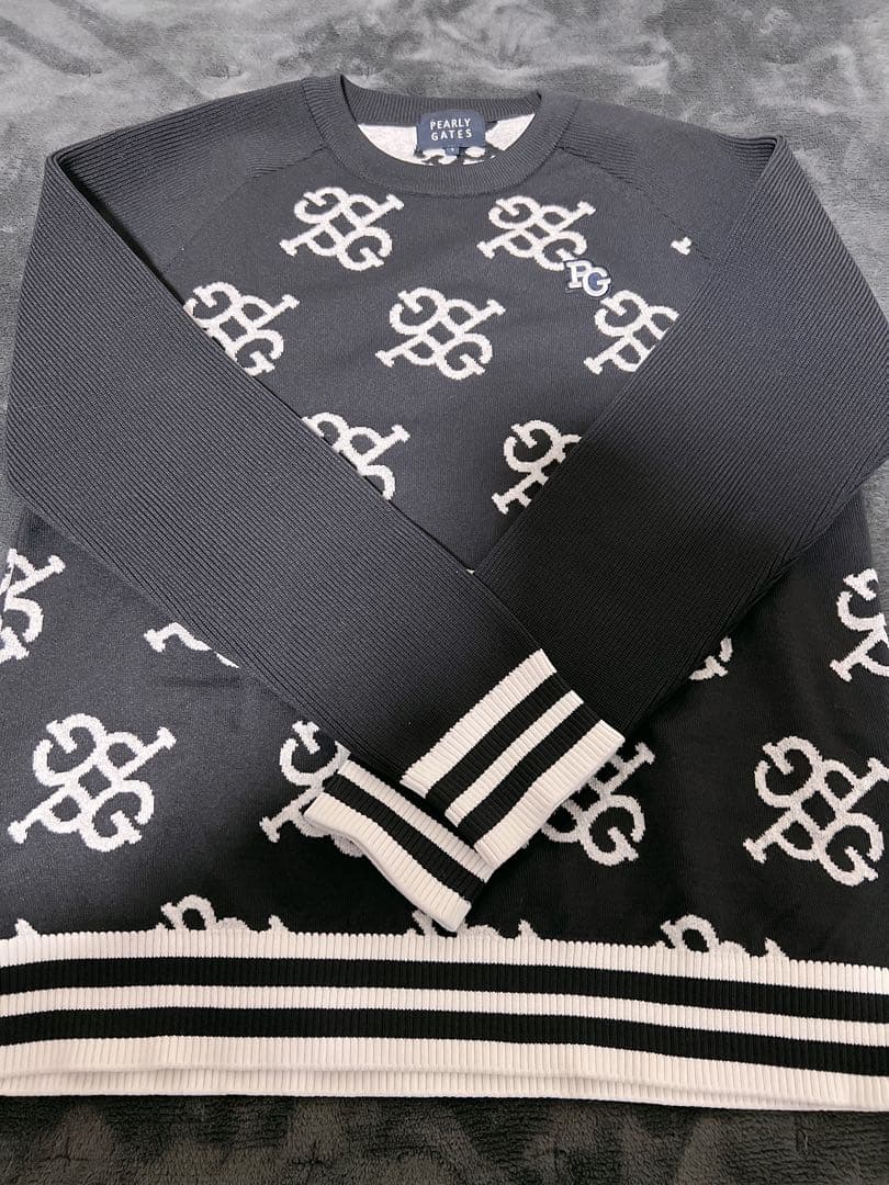 PEARLY GATES ロゴセーター