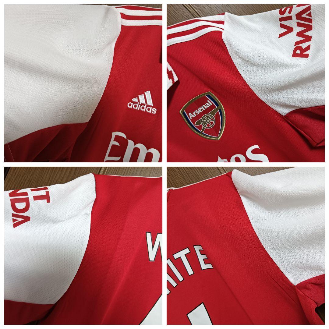 アーセナル ベン・ホワイト ユニフォーム 22/23ホーム L 紙タグ付き