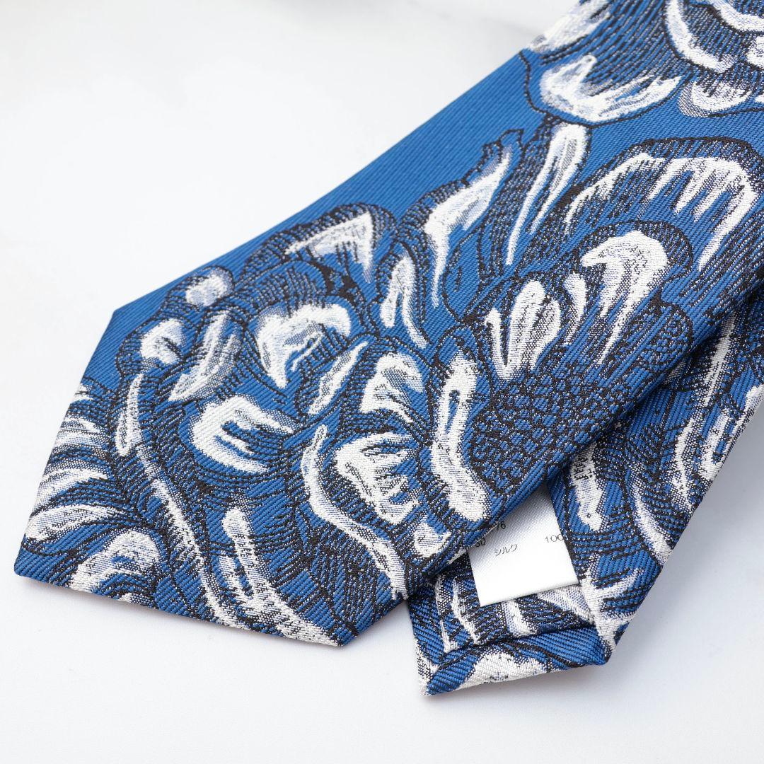 ポールスミス　コレクション　ブルー　ネクタイ