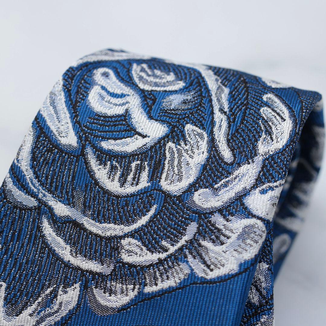 ポールスミス　コレクション　ブルー　ネクタイ