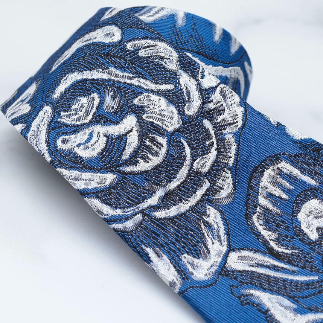 ポールスミス　コレクション　ブルー　ネクタイ