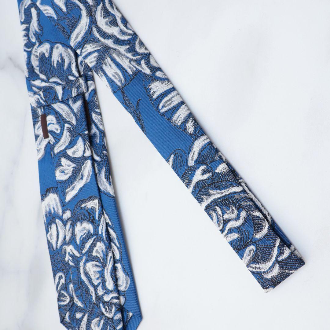 ポールスミス　コレクション　ブルー　ネクタイ