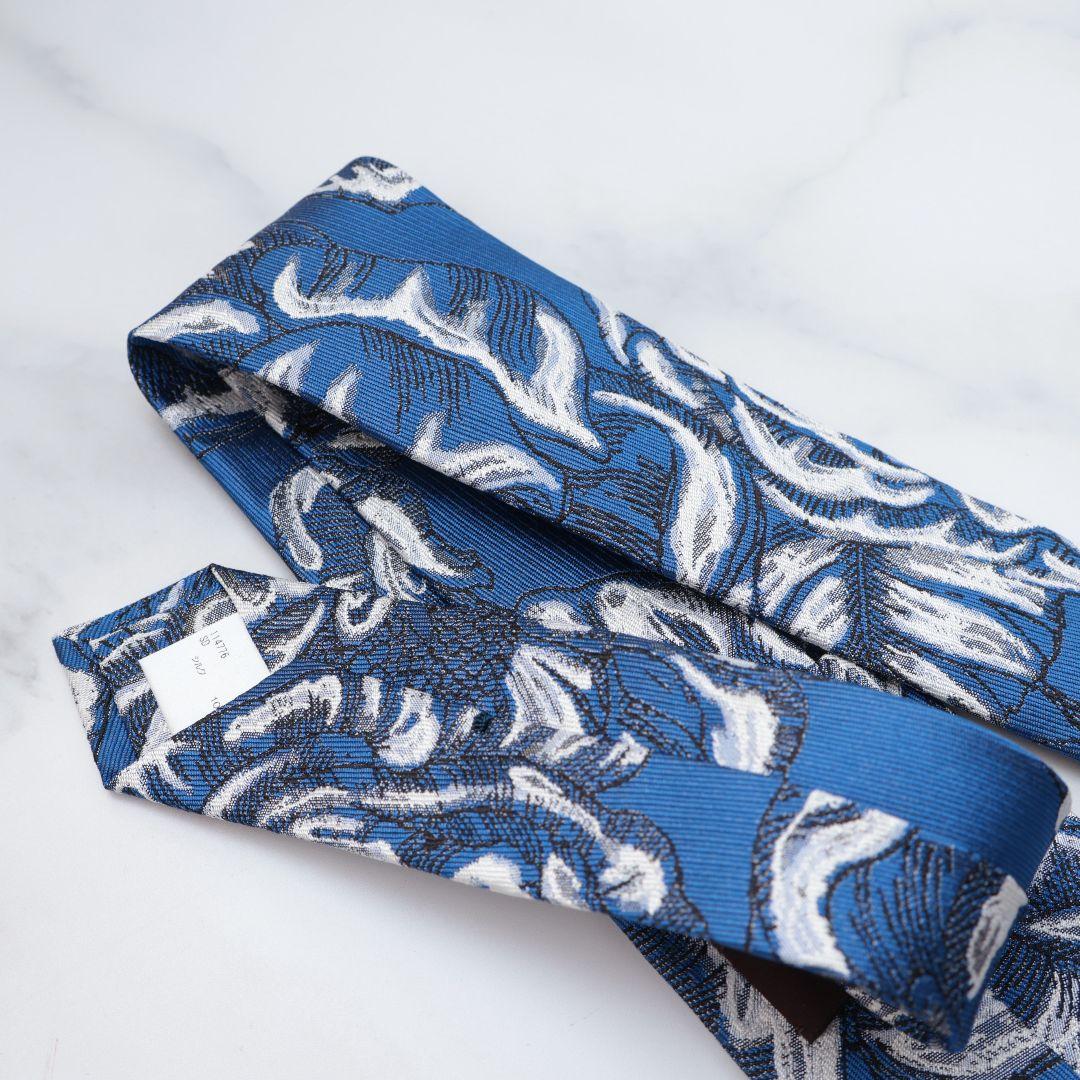 ポールスミス　コレクション　ブルー　ネクタイ